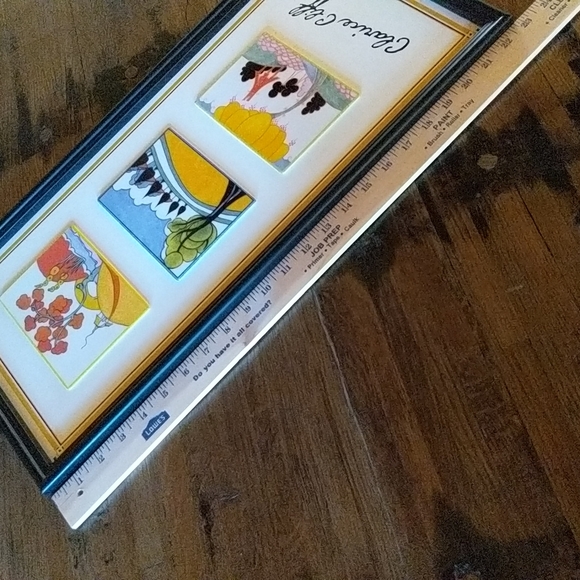 Clarice Cliff Edition Numbered & Framed Tile Set by Wedgwood. - Picture 15 of 16